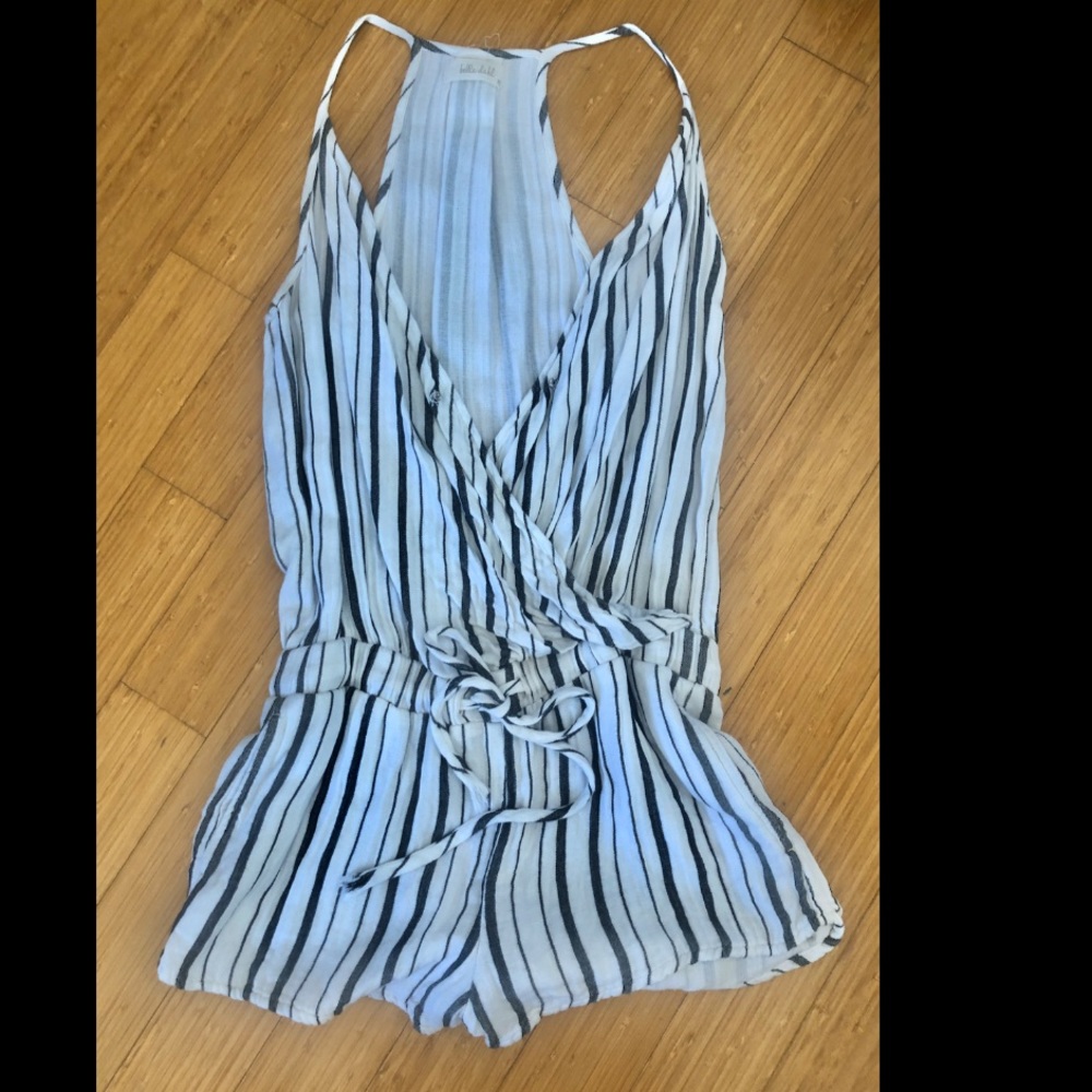 Bella Dahl striped romper